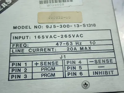 USED POWERTEC INC 9J530013S1318