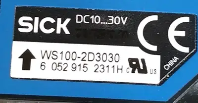 Sick WS100-2D3030 photoelectric sensor Loc5E22