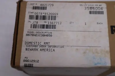 Rosemount 0078N21C30N050 Pressure Transmitter NEW IN BOX STOCK GF-162