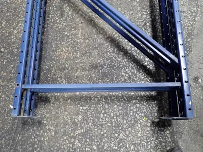 38" X 167" Pallet Racking Uprights - Keystone