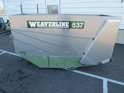 New | in-Stock 2026 WEAVERLINE 537 Feeder Wagons Pennsylvania US | Zimmerman Farm Service #1410139