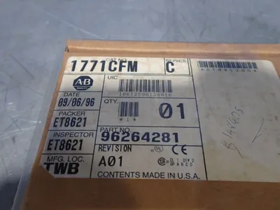 NEW ALLEN BRADLEY 1771CFM