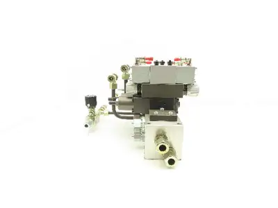 Wandfluh BKII BK4 Solenoid Air Valve 8-Station Hydraulic Manifold Assembly