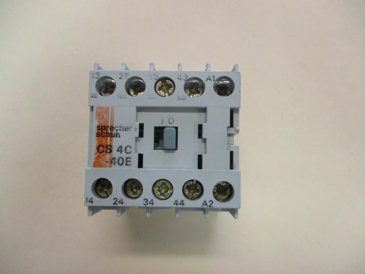 Used Sprecher + Schuh CS 4C -40E Relays & Switches Arizona US | ASSET CONVERSION SPECIALISTS, INC. #308230