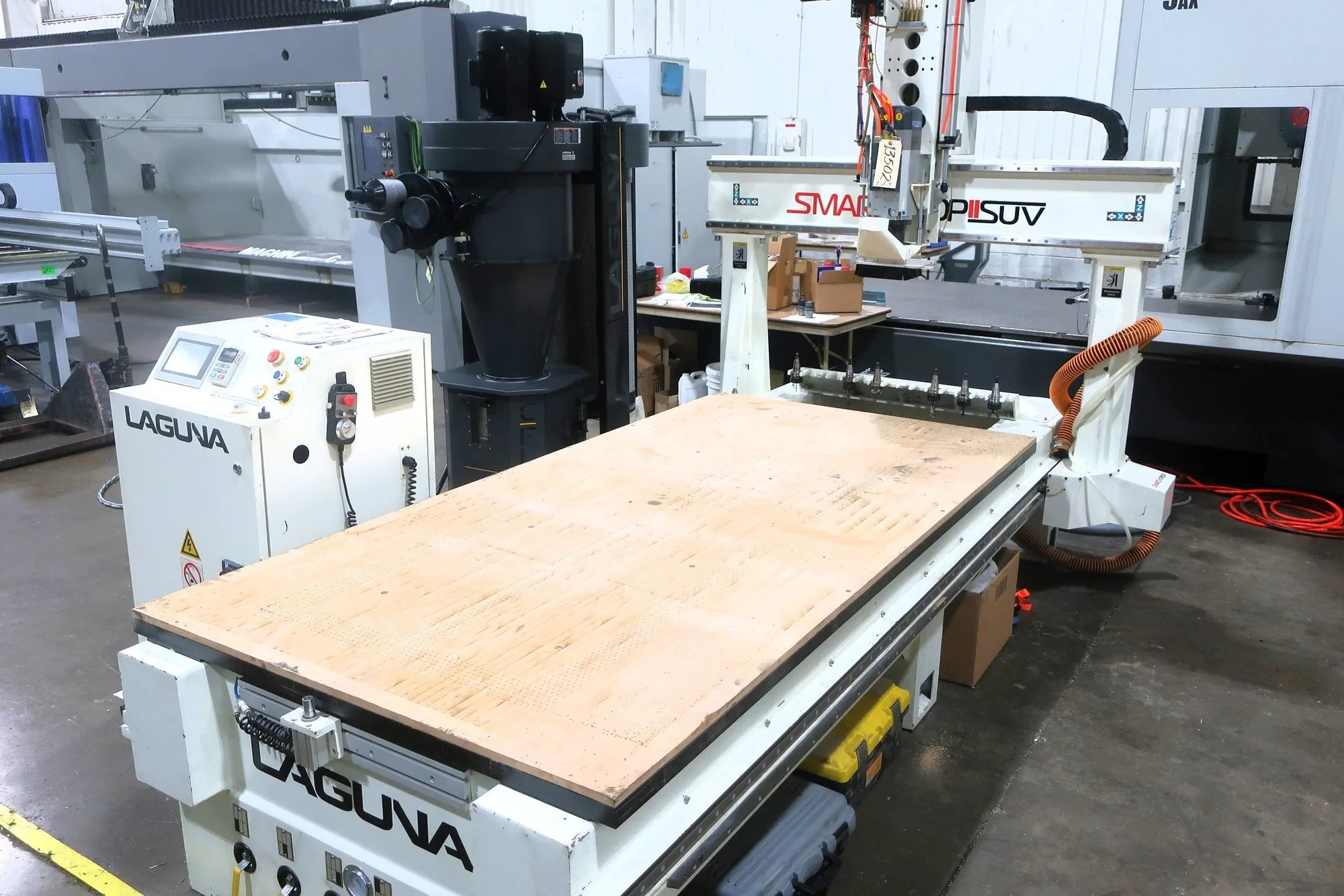 2011 Laguna SmartShop II SUV (Souped Up Version) CNC Router with Extended Z and Aggregate Head