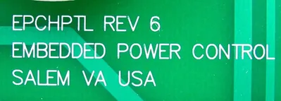 USED EMBEDDED POWER CONTROL EPCHPTL DRIVER BOARD