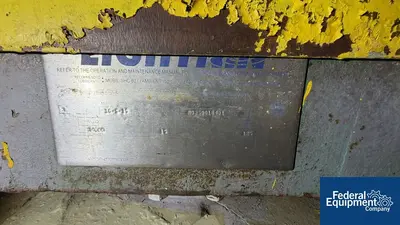 USED Four Corp 2,100 Gal Four Corp Reactor, Alloy 20, 100/100#