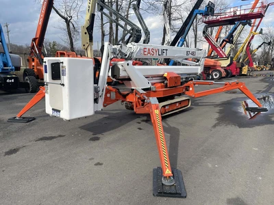 Used 2021 Easy Lift 87-48AJ Crawler Boom Lifts New York US | United Lift #1446898