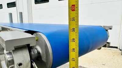 Stainless Steel  |  13Ft. Food Grade Flattop Conveyor