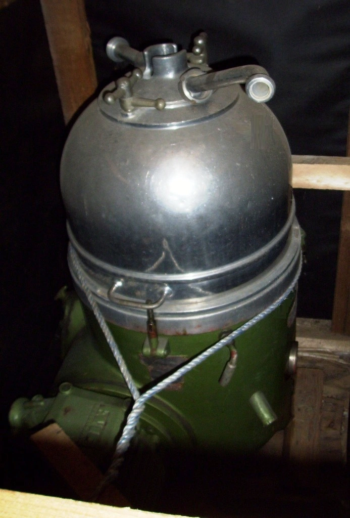 Westfalia TA 35-01-506 solid bowl separator, 316SS.