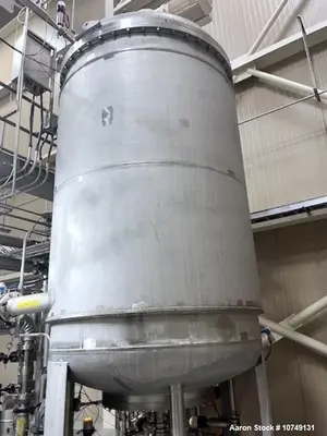 Used 3000 Gallon Stainless Steel 1st Stage Crystallizer