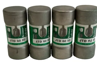NEW LOT OF 4 LITTELFUSE JTD 60 ID INDICATOR FUSES