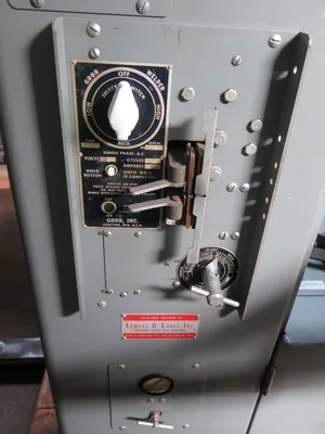 USED GROB 4V-18 VERTICAL BANDSAW