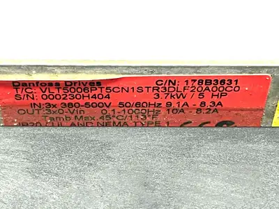 USED DANFOSS VARIABLE SPEED DRIVE