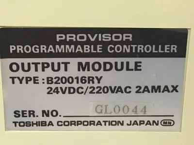 USED TOSHIBA B20016RY