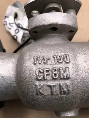 KTM E0800R 1-1/2″ 316 SS Ball Valve CF8M Class 150 WOG 275