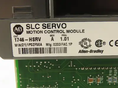 Allen Bradley 1746-HSRV PLC Servo Control Module Ser A FRN 1.01