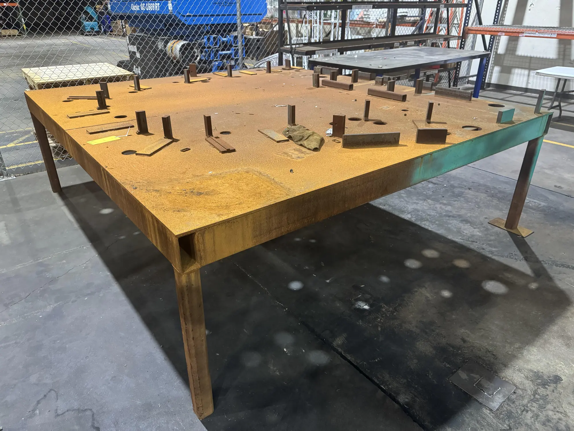 Shop Built Welding Table