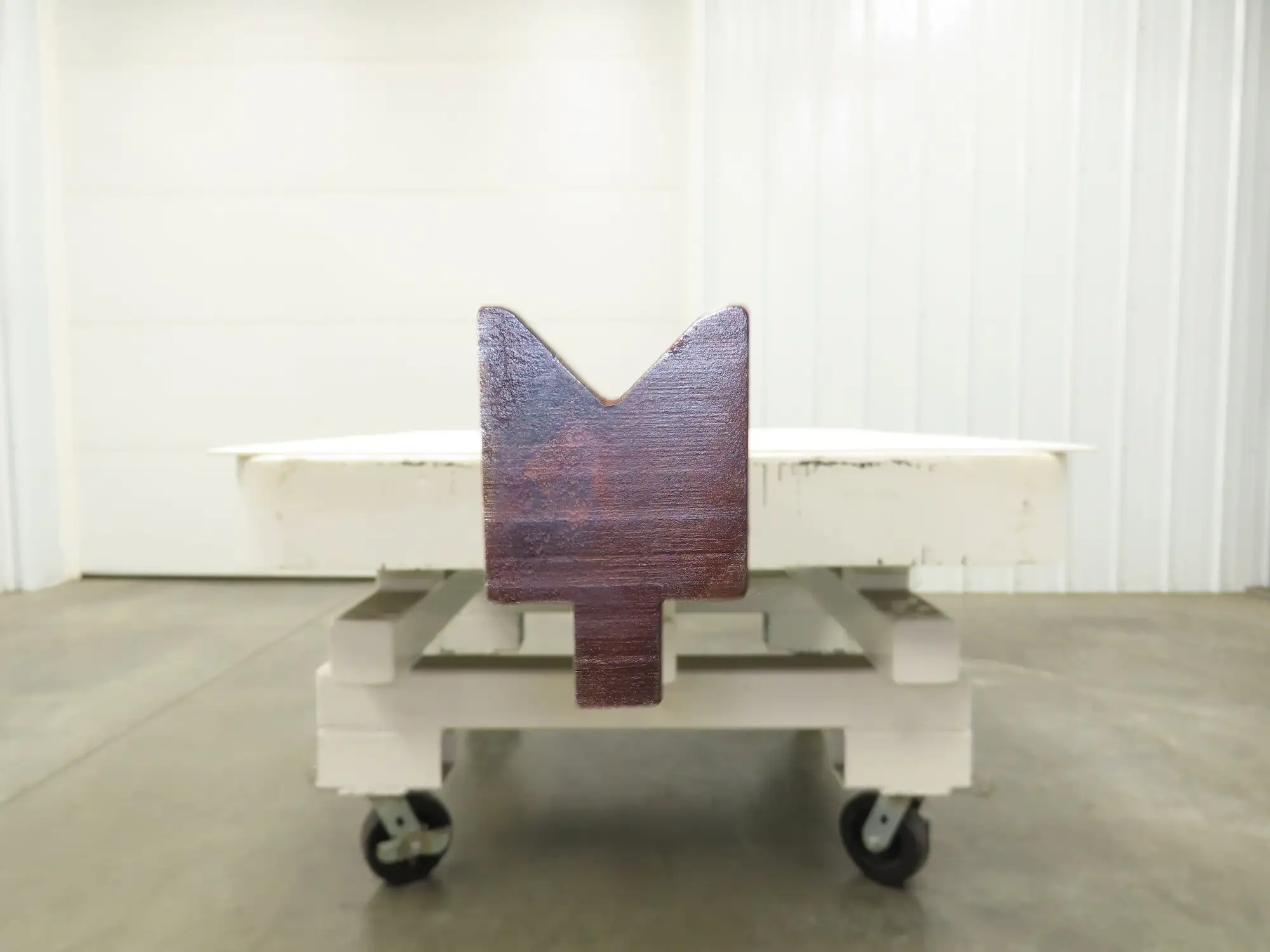 Press Brake Die 122-3/4" Long 90° 1" V With 1/2 x 5/8" Shank