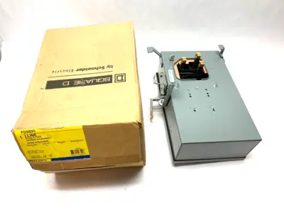 USED SQUARE D I-LINE FUSIBLE BUSWAY PLUG-IN UNIT 3-PHASE 30A 600V