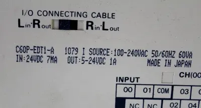 USED OMRON C60P-EDT1-A