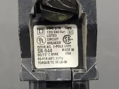 USED SQUARE D QOB120