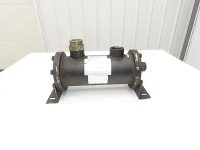 Thermal Transfer EKS-1012-F-R Oil Cooler Shell & Tube Heat Exchanger 2-Pass