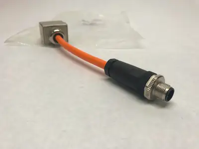 USED PEPPERL+FUCHS / PHOENIX CONNECTION CABLE MSTB TO M12 CONNECTOR