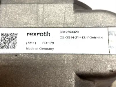USED REXROTH GS 14-2 SLIP-ON GEARBOX 12:1