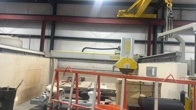 2006 GMM Axia 38 Full w/ Lathe CNC Bridge Saws | STONE EQUIPMENT WAREHOUSE (1)
