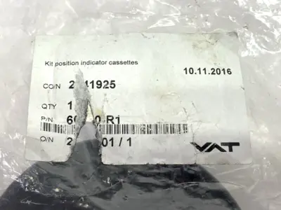 USED VAT VALVE POSITION INDICATOR MISSING COMPONENTS