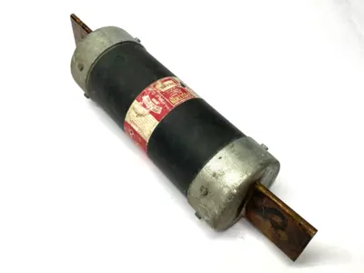 USED BUSSMANN FUSETRON DUAL ELEMENT TIME-DELAY FUSE CLASS RK5 600V 600A