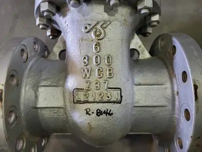 6" Class 300 Gate Valve B16.34
