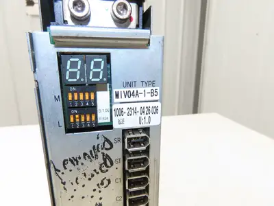 Okuma MIV04A-1-B5 AC Servo Drive Amplifier U:1.0