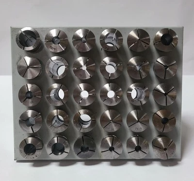 Lot of 30 Nice Set Lathe 5C Collets Free Shipping Chucker Machinist Tools