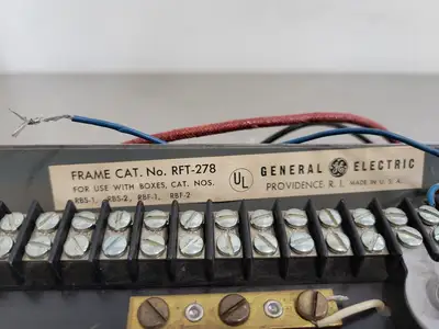 NEW GENERAL ELECTRIC RFT278