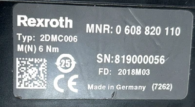 USED BOSCH REXROTH 0 608 701 016