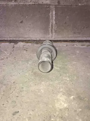 50mm Dia QVF Short Dip Pipe Adaptors; DP 2/1