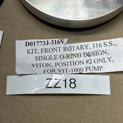 D01773J-316V Front Rotary Kit For VIT-1000 Pump Fast Shipping + Warranty