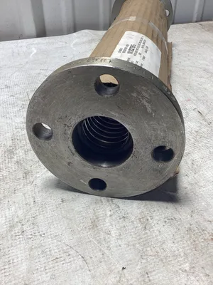 18″ X 1 1/2″ Motion Industries Braided Stainless Steel Flex Pipe Expansion Joint -NOS