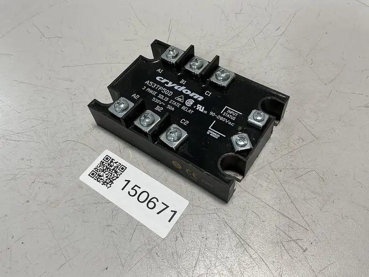 Used CRYDOM A53TP50D Relays & Switches Michigan US | Ideal Machinery #691601