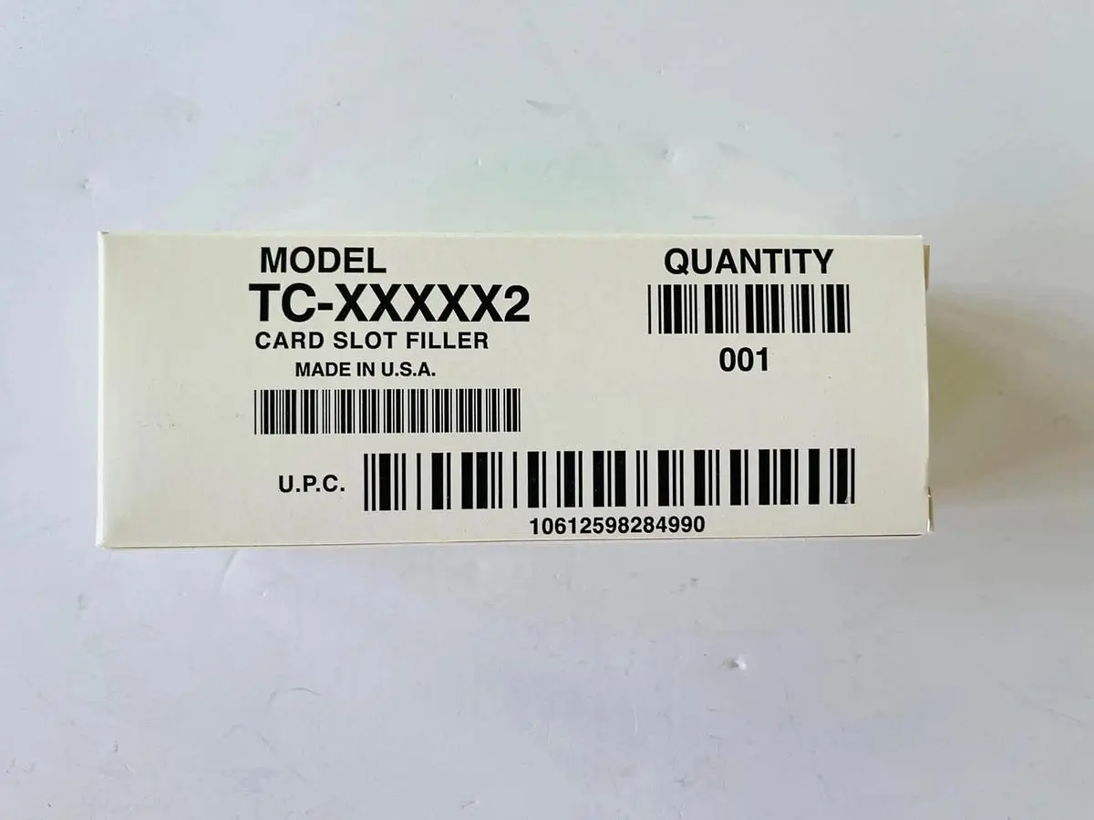 HONEYWELL TC-XXXXX2 CARD SLOT FILLER LOT OF 2 #K-996+1003