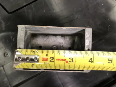 4x2.5" High Voltage Pre-Ganged Masonry Box