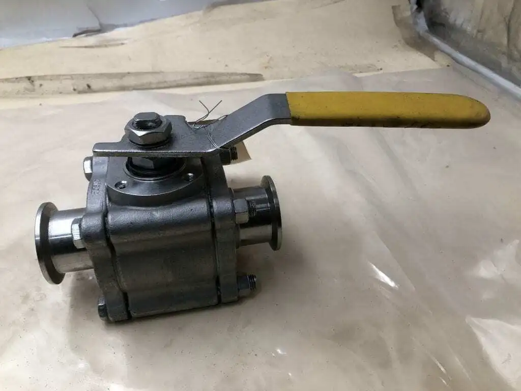 Sharpe Stainless Steel 1-1/2″ Sanitary Ball Valve 1000CWP