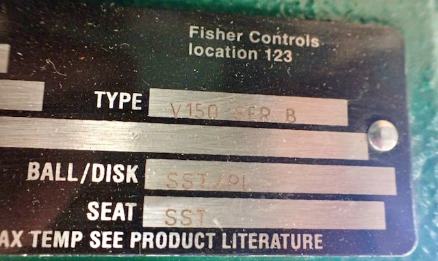 USED Fisher V150