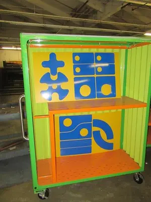 3400-560 Portable Storage Container – Metal Construction
