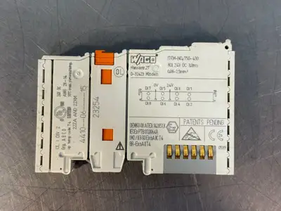 Wago 750-430. 8 DI 24Vdc 3.0ms Digital Input Module (3.1.1)