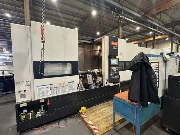 Used 2008 MAZAK CYBERTECH TURN 4500M CNC Lathes Alberta CA | Merchant Machine Tools Inc #550833
