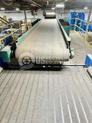 USED HUSTLER BALE BREAKER/SORT LINE