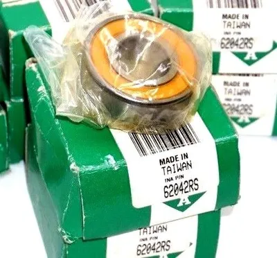 8 NEW INA 62042RS SINGLE ROW BALL BEARINGS